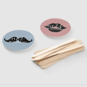 Éventail Personnalisé M. Mme Bride ou Groom Mariage Jeu (Non-assemblé)