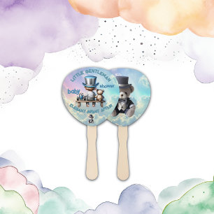 Éventail Petit Baby shower Gentleman  