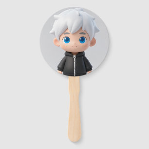 Éventail Petite Légende Autocollant de fête de jeu Chibi Ch
