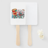 Éventail Pharmacie café (Devant et derrière)