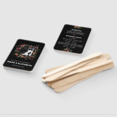 Éventail Photo Carré Moody Florals Frame Wedding Party (Non-assemblé)