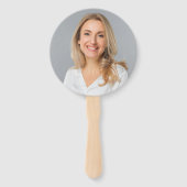 Éventail Photo de 50e anniversaire de luxe (Dos)