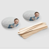 Éventail Photo de fin d'études de script moderne (Non-assemblé)