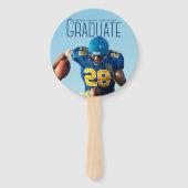 Éventail Photo de remise de diplôme d'athlète Fête de fin d (Devant)