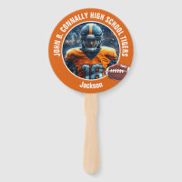 Photo d'un joueur de football du lycée Orange pour