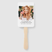 Éventail Photo Memorial (Dos)