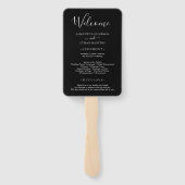 Éventail Photographie noir et blanc Programme classique de (Dos)