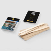 Éventail Photographie professionnelle Black & Gold Agent im (Non-assemblé)