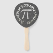 Éventail Pi Day PiDay Chalkboard Education (Devant)
