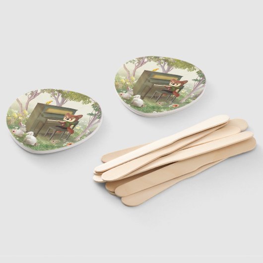 Éventail Piano Forêt (Non-assemblé)