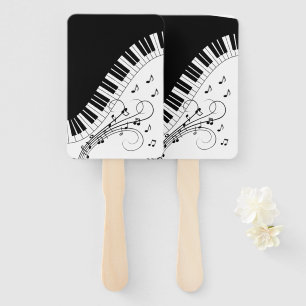 Éventail Piano Keyboard Music Design
