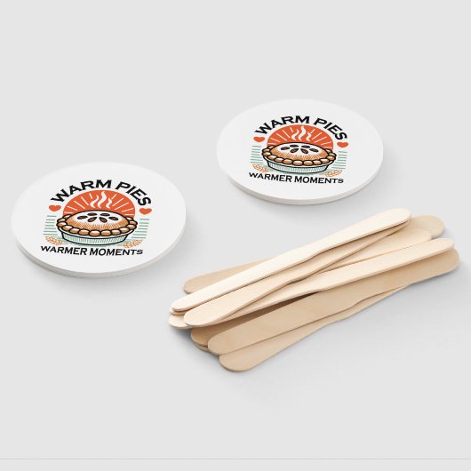 Éventail Pies chaudes Moments plus chauds - Conception d'au (Non-assemblé)