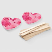 Éventail Pink on Pink Abstract  (Non-assemblé)