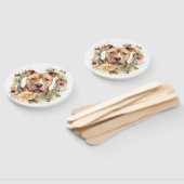 Éventail Pitbull Christmas Wreath Festive Pup (Non-assemblé)