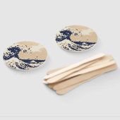 Éventail Pixel Tsunami 8 bits Pixel Art (Non-assemblé)