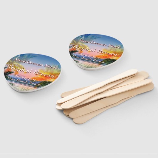 Éventail Plage Tropical Breeze Goa (Non-assemblé)