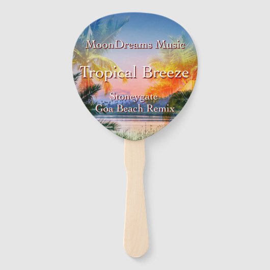 Éventail Plage Tropical Breeze Goa (Dos)