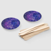 Éventail Planche Pendulaire Diviser Jeu Espace pourpre (Non-assemblé)