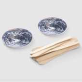 Éventail Planète Terre du Jour des terres spatial (Non-assemblé)