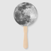 Éventail Pleine lune lunatique (Dos)