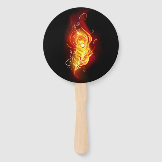 Éventail Plumes de paquetage de feu (Devant)