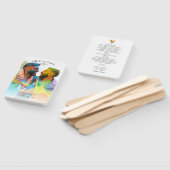 Éventail Pride Rainbow Photo Heart Lesbian Gay Wedding (Non-assemblé)