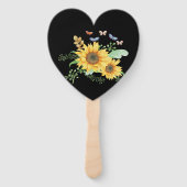 Éventail printemps de tournesol (Dos)