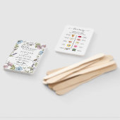 Éventail Programme de mariage (Non-assemblé)