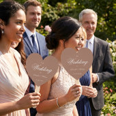 Éventail Programme de mariage Brown pour les orteils neutre