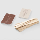 Éventail Programme de mariage citrouille rouille terracotta (Non-assemblé)