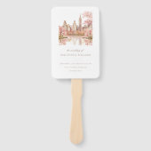 Éventail Programme de mariage de destination à New York (Devant)
