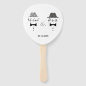 Éventail Programme de mariage gay (Devant)