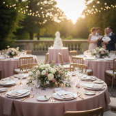 Éventail Programme de mariage libellule, personnalisé