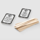 Éventail Programme de mariage Ventilateur à main Steampunk (Non-assemblé)