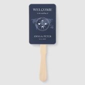 Éventail Programme de passeport de mariage de destination b (Devant)