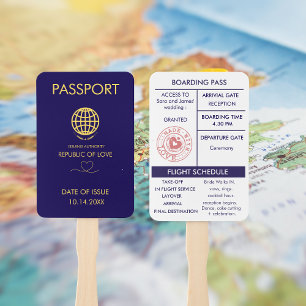 Éventail Programme de passeport pour mariage unique de dest