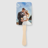 Éventail Programme de ventilateur de mariage avec photos pe (Devant)