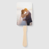 Éventail Programme de ventilateur de mariage avec photos pe (Devant)