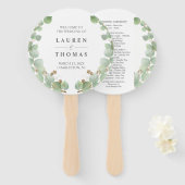 Éventail Programme de ventilateur de Parties scintillant d' (Devant et derrière)