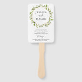 Éventail Programme de ventilateur Mariage pour les forêts v (Devant)