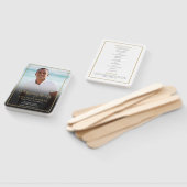 Éventail Programme d'ordre commémoratif funéraire Photo Ha (Non-assemblé)