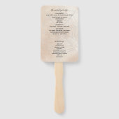 Éventail Programme éffrayant Little Couple (Dos)