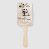 Éventail Programme éffrayant Little Couple (Devant)