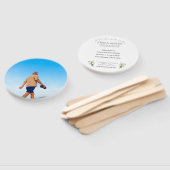 Éventail Programme funéraire rond Ventilateur Spirituel & C (Non-assemblé)