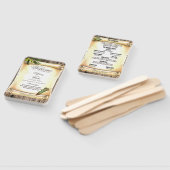 Éventail Programme unique de mariage des stylos à plumes et (Non-assemblé)