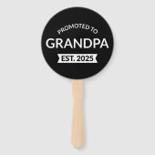 Éventail Promu À Grand-Père Est. 2025 II (Dos)