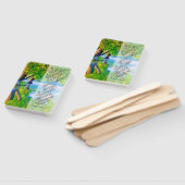 Éventail Psaume1:1-3 Béni est l'homme chrétien (Non-assemblé)