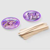 Éventail Purple Sun Fairy (Non-assemblé)