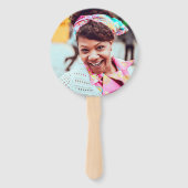 Éventail Quarante et fabuleux 40e anniversaire Photo person (Dos)