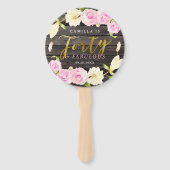 Éventail Quarante et fabuleux 40e anniversaire Photo person (Devant)